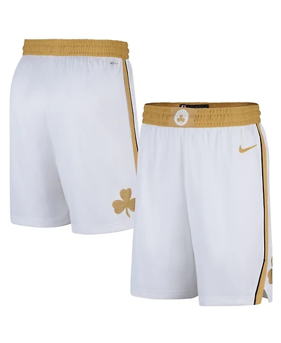 Nike Men's White Boston Celtics 2025/26 City Edition Remix Dri-fit Swingman Shorts