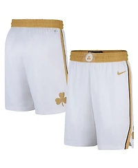Nike Men's White Boston Celtics 2025/26 City Edition Remix Dri-fit Swingman Shorts
