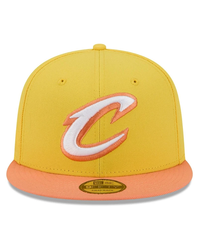 New Era Men's Gold Cleveland Cavaliers 2025/26 City Edition Alternate 9FIFTY Snapback Hat