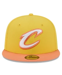 New Era Men's Gold Cleveland Cavaliers 2025/26 City Edition Alternate 9FIFTY Snapback Hat