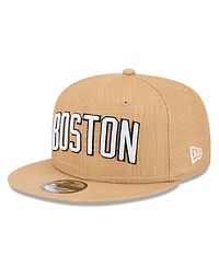 New Era Men's Gold Boston Celtics 2025/26 City Edition Alternate 9FIFTY Snapback Hat
