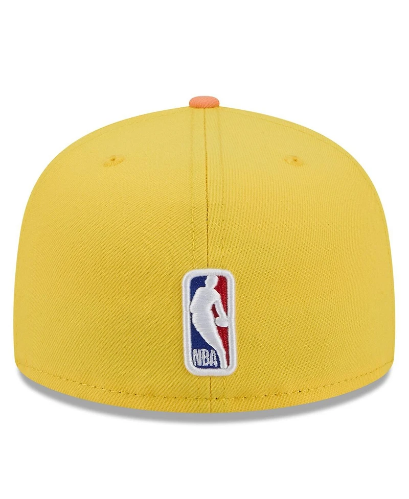 New Era Men's Gold Cleveland Cavaliers 2025/26 City Edition Alternate 59FIFTY Fitted Hat