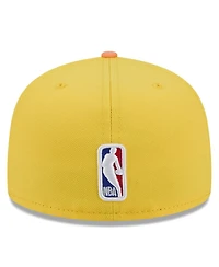 New Era Men's Gold Cleveland Cavaliers 2025/26 City Edition Alternate 59FIFTY Fitted Hat