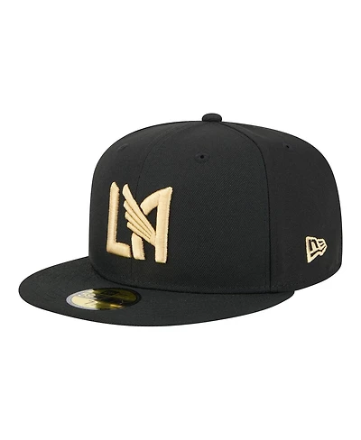 New Era Men's Black Lafc Kickoff 59FIFTY Fitted Hat