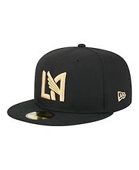 New Era Men's Black Lafc Kickoff 59FIFTY Fitted Hat