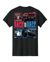 Classic Ink Usa Men's and Women's Black Tyler Reddick Back-To-Back Wins T-Shirt