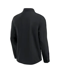 Fanatics Men's Black St. Louis Cardinals Front Office Long Sleeve Button-Up Shirt