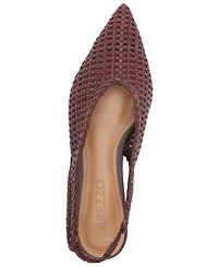 Arezzo Women's Eva Slingback Ballet Flats
