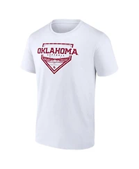 Fanatics Mto Label Men's White Oklahoma Sooners Softball Fan T-Shirt