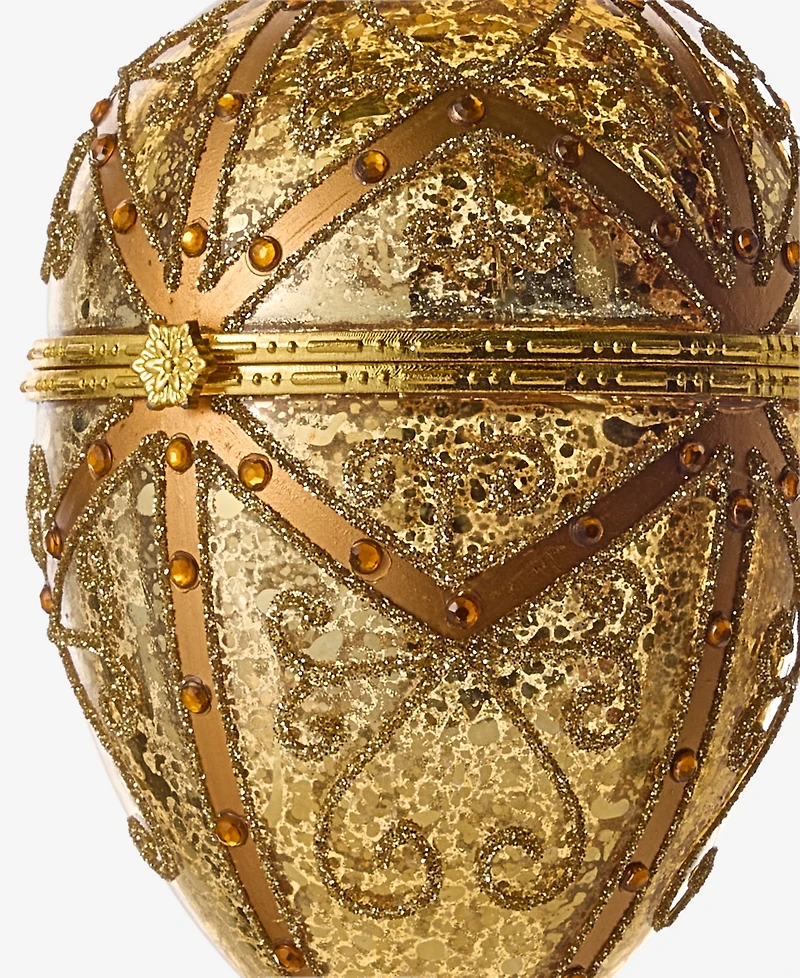 Holiday Lane Blessed Egg Treasure Box Ornament, Macy's Exclusive