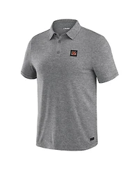 J. Palmer Men's Black Cincinnati Bengals Four Down Polo Shirt