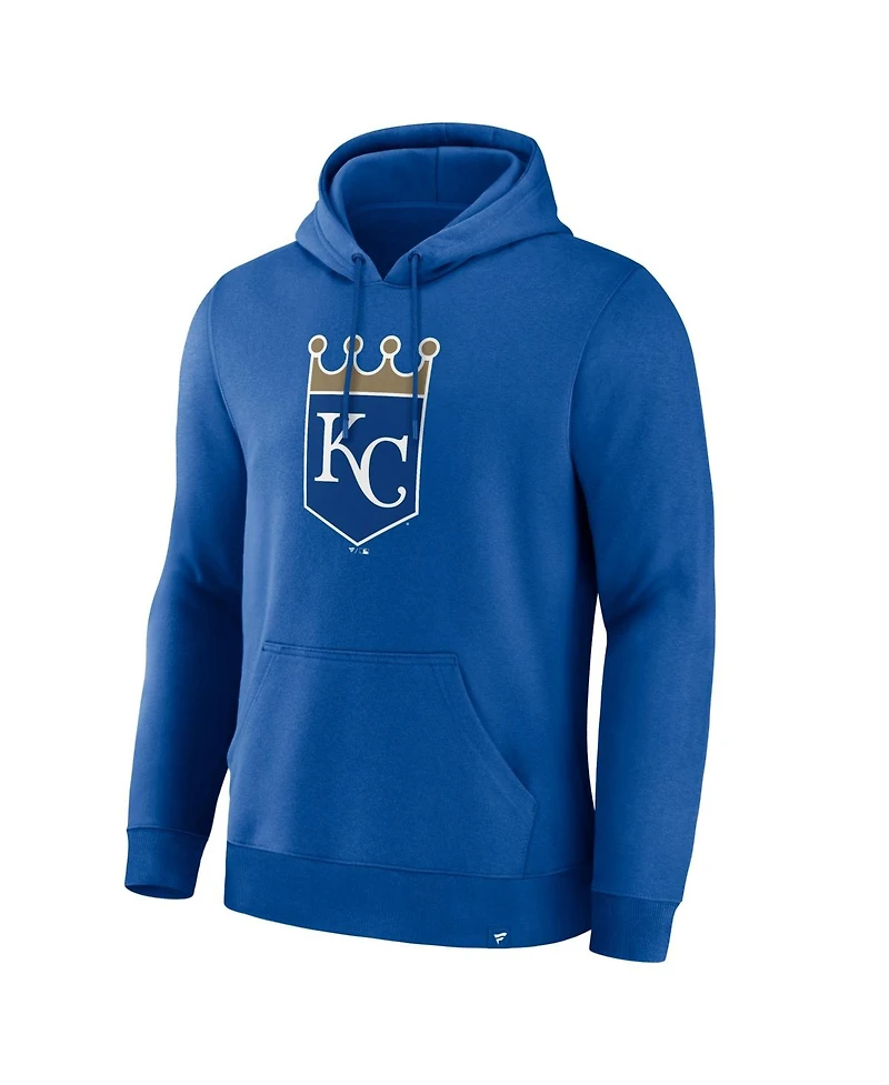 Fanatics Men's Royal Kansas City Royals Primary Logo Legacy Hoodie