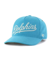 '47 Brand Men's Aqua Miami Dolphins Golden Age Corduroy Hitch Adjustable Hat