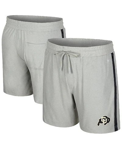 Colosseum Men's Gray Colorado Buffaloes Mac Shorts