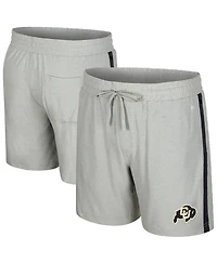 Colosseum Men's Gray Colorado Buffaloes Mac Shorts