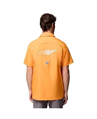 Columbia Men's Tennessee Orange Volunteers Slack Tide Camp Button-Up Shirt