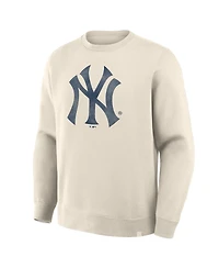 Fanatics Men's Tan New York Yankees Legacy Sweatshirt