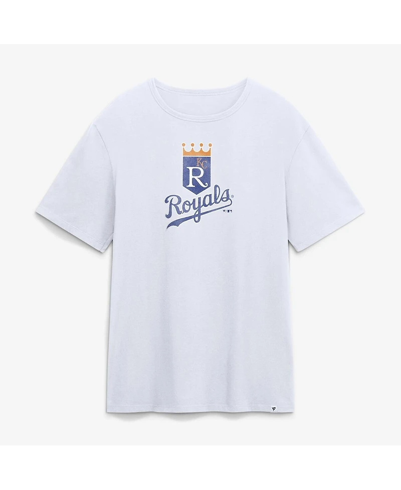 Fanatics Men's White Kansas City Royals Vintage Logo Legacy T-Shirt