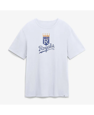 Fanatics Men's White Kansas City Royals Vintage Logo Legacy T-Shirt