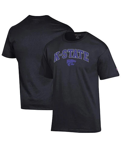 Champion Men's Kansas State Wildcats Arch Over Logo T-Shirt