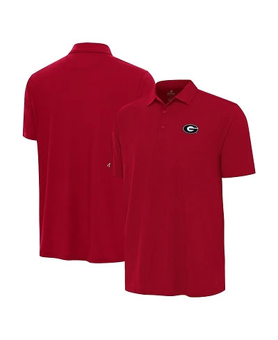 Antigua Men's Red Georgia Bulldogs Era Polo Shirt