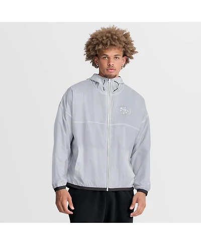 Fanatics Men's White San Francisco 49ers Type Play Down Full-Zip Jacket