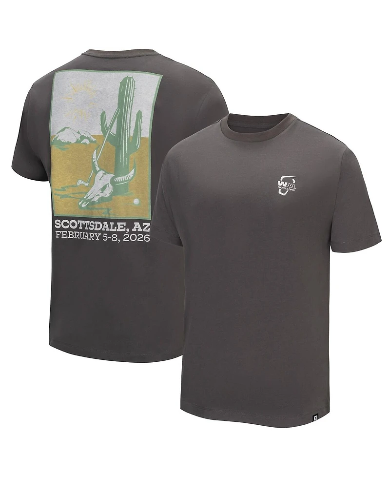 FootJoy Men's Gray Wm Phoenix Open Cactus T-Shirt