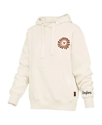 Pressbox Women's Cream Texas Longhorns Elena Janise Hoodie