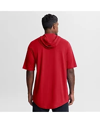 Nike Men's Red St. Louis Cardinals Arched Wordmark Tri-Blend Hooded T-Shirt