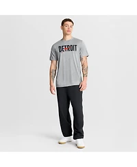 Nike Men's Heather Gray Detroit Tigers Swoosh Legend Dri-fit T-Shirt