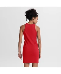 Fanatics Women's Red Philadelphia Phillies Tri-Blend Ribbed Sleeveless Dress