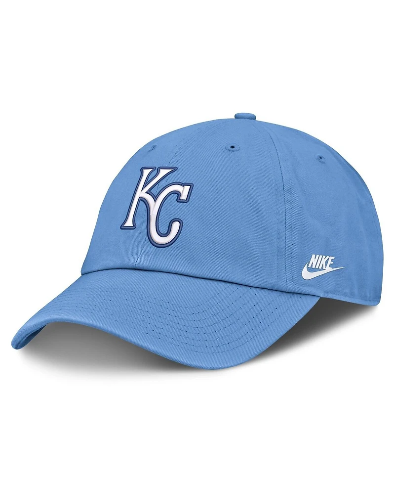 Nike Men's Light Blue Kansas City Royals Cooperstown Club Adjustable Hat