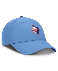 Nike Men's Light Blue Texas Rangers Cooperstown Club Dri-fit Adjustable Hat