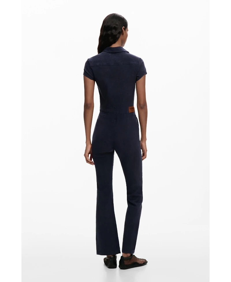 Desigual Women's Long jumpsuit zipper