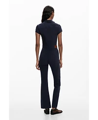Desigual Women's Long jumpsuit zipper