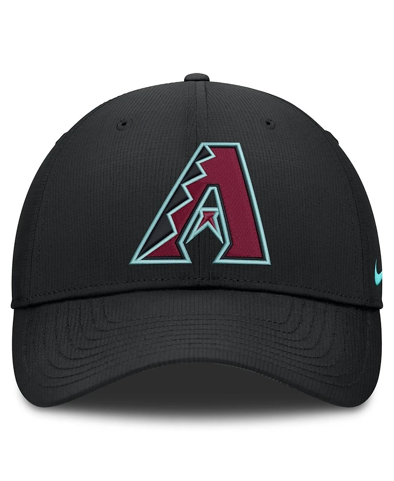 Nike Men's Black Arizona Diamondbacks Dri-fit Club Adjustable Hat