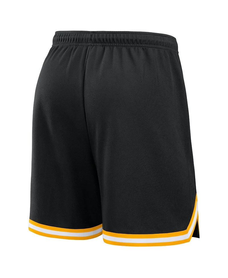 Fanatics Men's Black Pittsburgh Steelers Fearless Drive Shorts