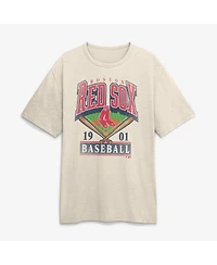 Fanatics Men's Tan Boston Red Sox Stadium Slub T-Shirt
