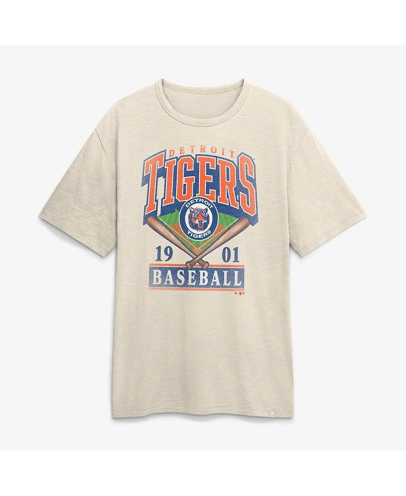 Fanatics Men's Tan Detroit Tigers Stadium Slub T-Shirt