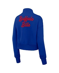 Nike Women's Royal Buffalo Bills Phoenix Fleece Quarter-Zip Sweatshirt
