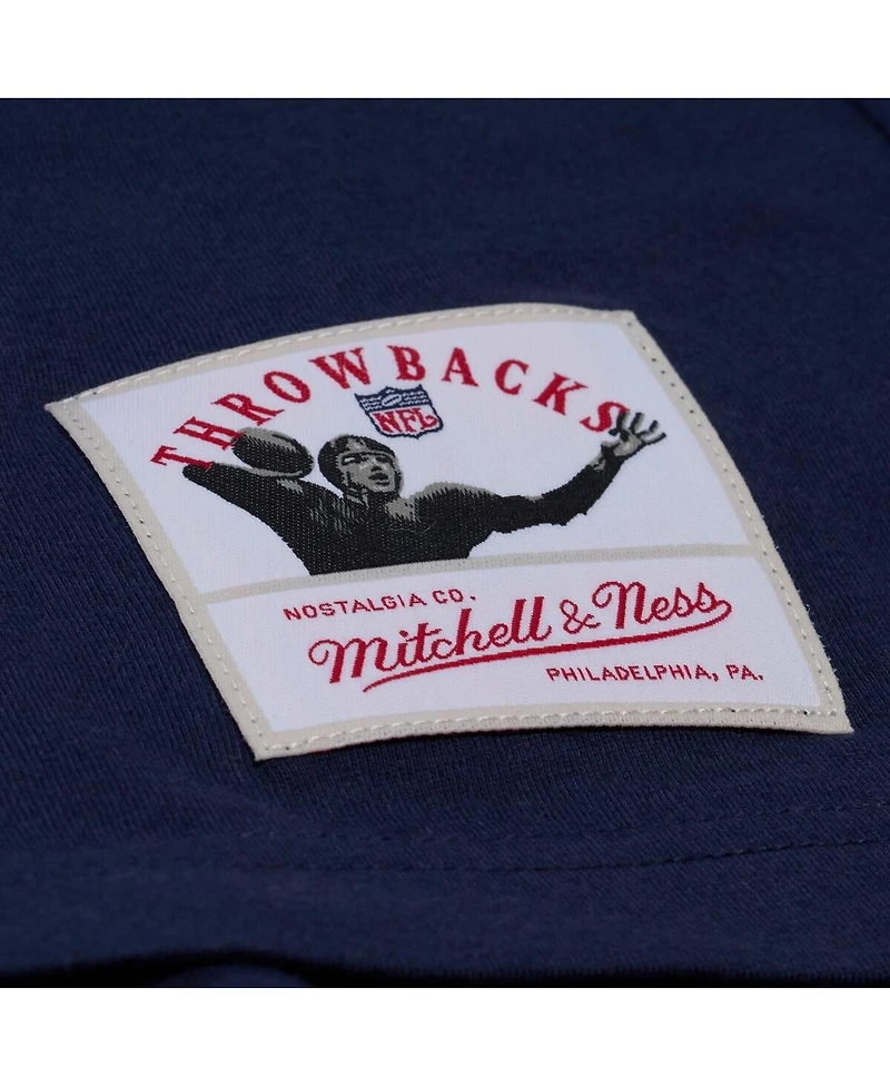 Mitchell & Ness Men's Navy/Orange Chicago Bears Head Coach Tank Top