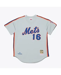 Mitchell & Ness Men's Dwight Gooden White New York Mets 1986 Authentic Jersey