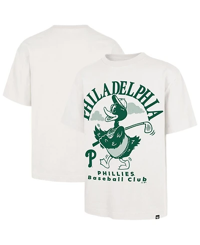 '47 Brand Men's Cream Philadelphia Phillies Strollin' Foundation T-Shirt