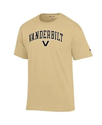 Champion Men's Vegas Gold Vanderbilt Commodores Arched Logo T-Shirt