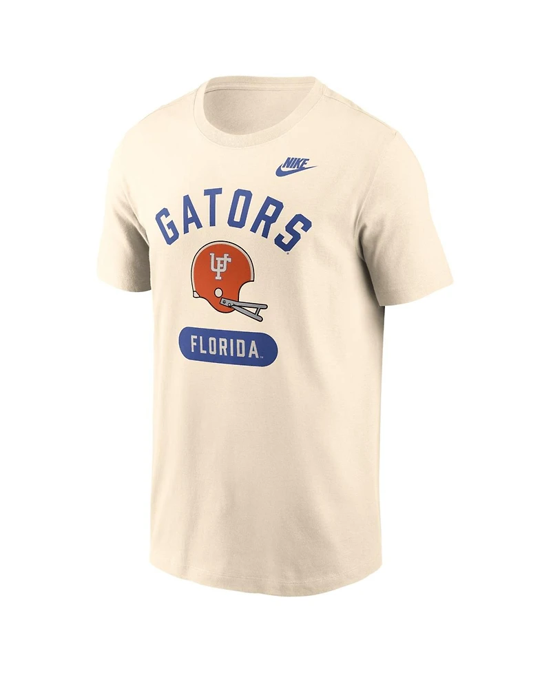 Nike Men's Natural Florida Gators Legacy Arch Helmet T-Shirt