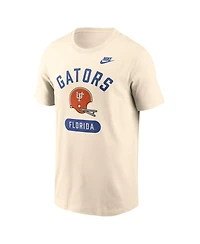 Nike Men's Natural Florida Gators Legacy Arch Helmet T-Shirt