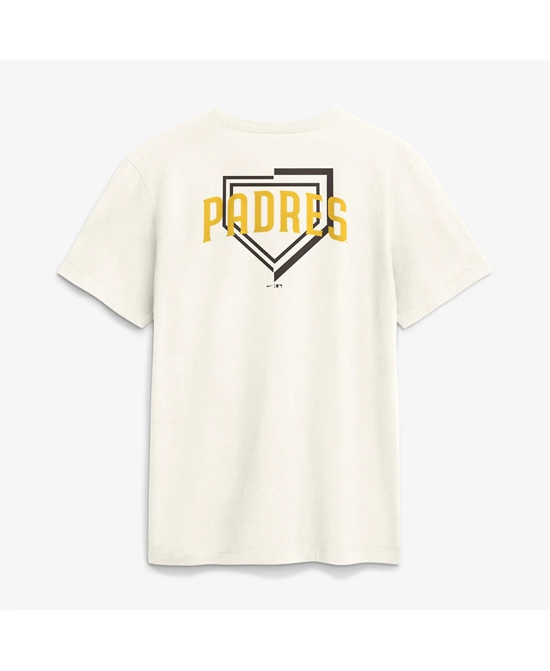 Nike Men's Cream San Diego Padres Primetime 2-Hit T-Shirt