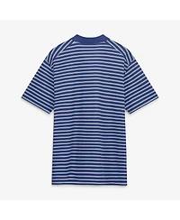 Nike Men's Royal/White Los Angeles Dodgers Striped Victory Dri-fit Polo Shirt
