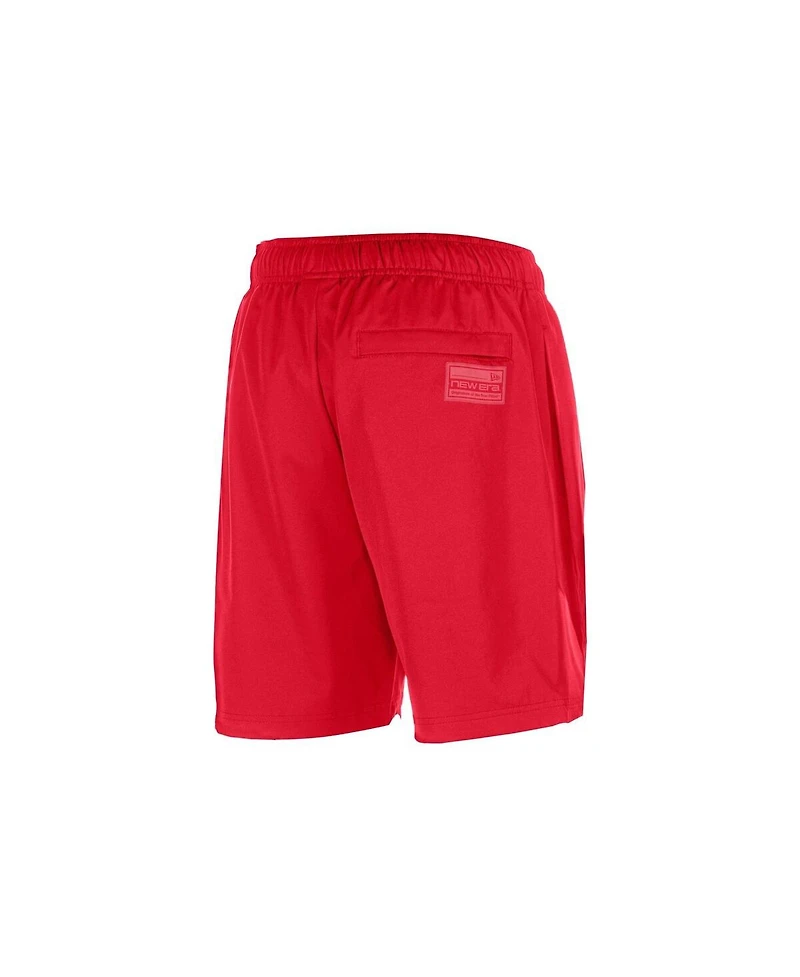 New Era Men's Scarlet San Francisco 49ers Match Shorts