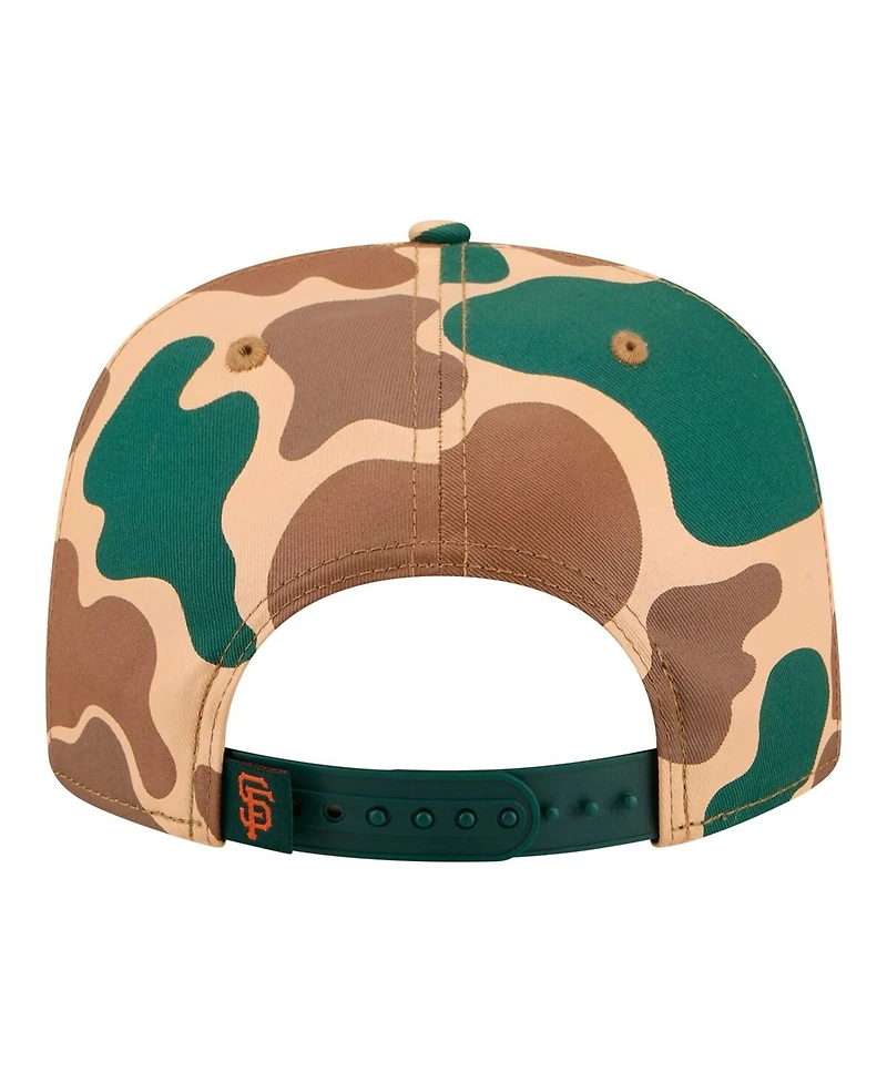New Era Men's Camo San Francisco Giants Duck 19TWENTY Adjustable Hat